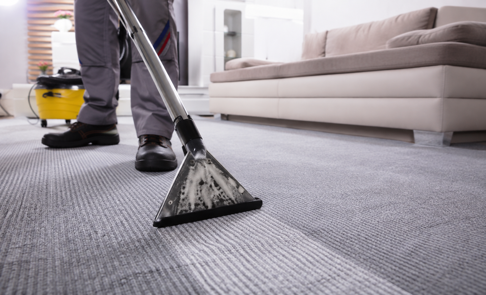 Carpet cleaning for end of lease handover